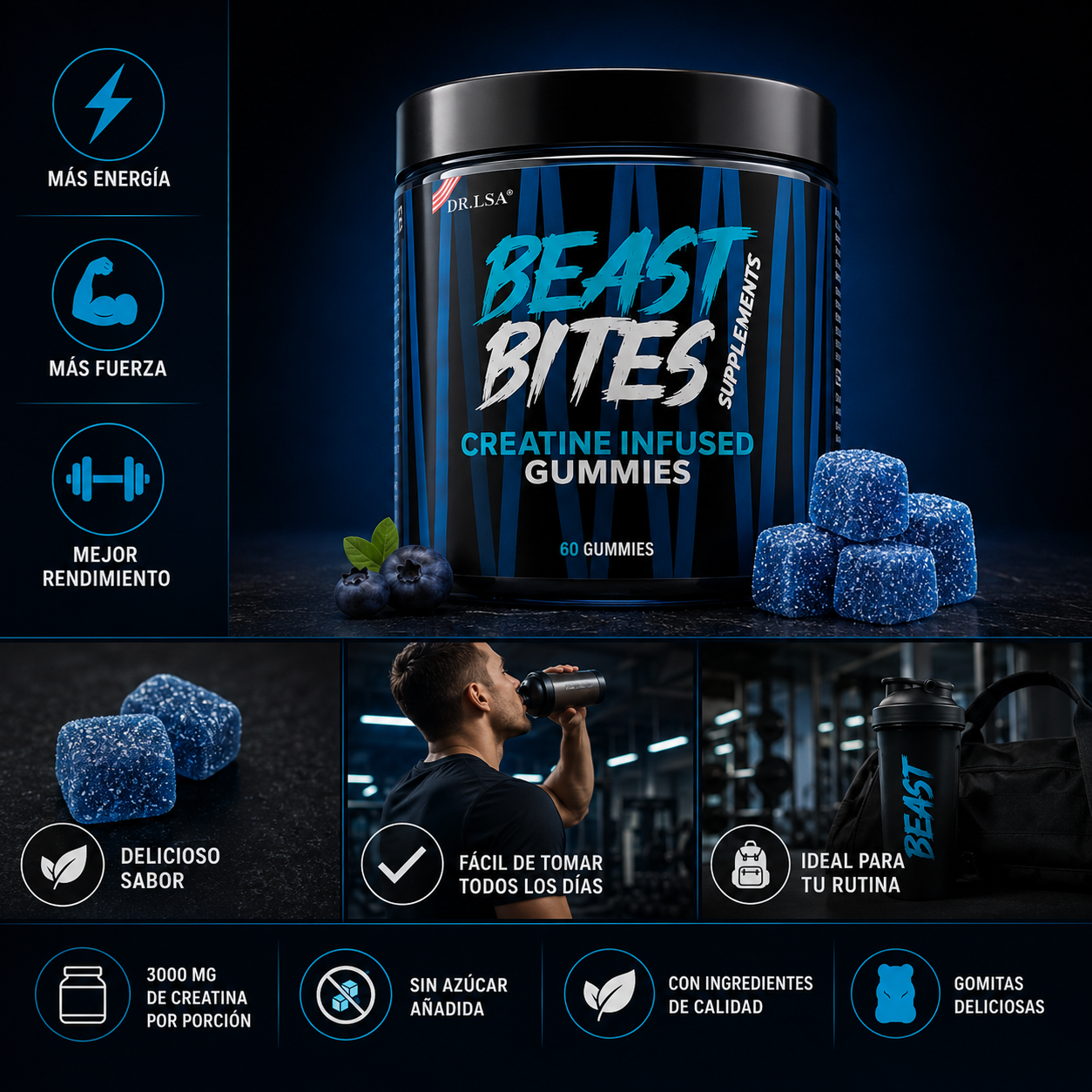 beast bites creatine